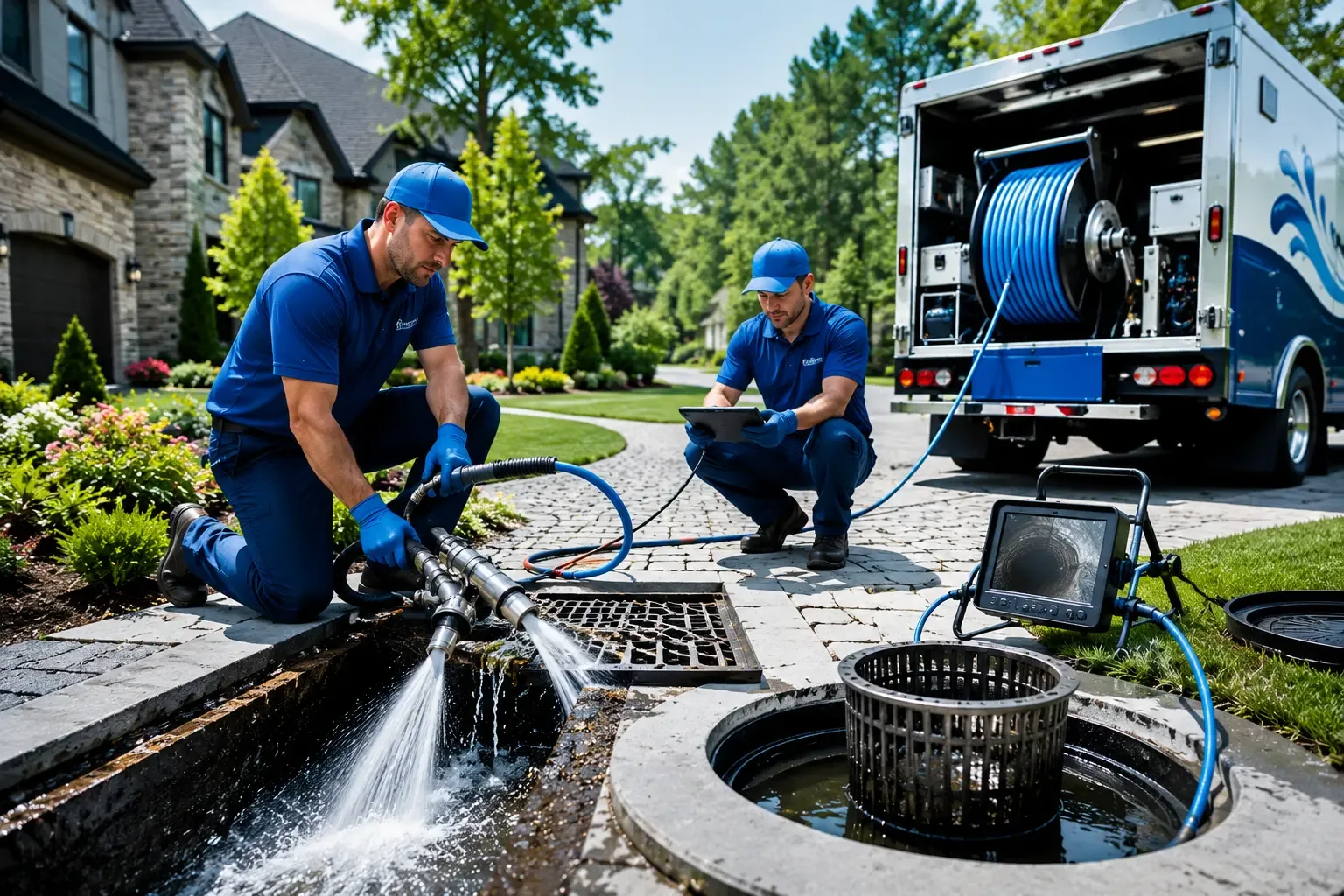 Local outdoor drain cleaning professionals in Blair, WV