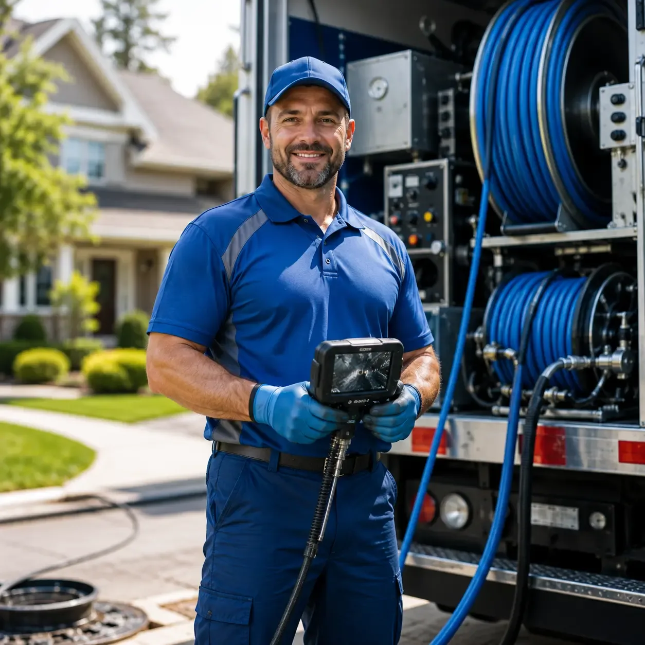 Local outdoor drain cleaning specialists in Blair, WV